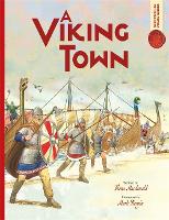 Book Cover for A Viking Town by Fiona Macdonald