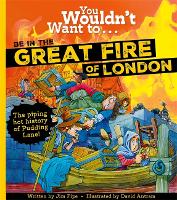 Book Cover for You Wouldn't Want To Be In The Great Fire Of London! by Jim Pipe