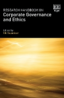 Book Cover for Research Handbook on Corporate Governance and Ethics by Till Talaulicar
