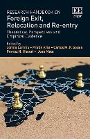 Book Cover for Research Handbook on Foreign Exit, Relocation and Re-entry by Jorma Larimo