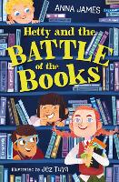 Book Cover for Hetty and the Battle of the Books by Anna James