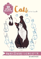 Book Cover for 10 Step Drawing: Cats by Justine Lecouffe