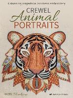 Book Cover for Crewel Animal Portraits by Hazel Blomkamp