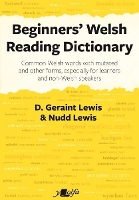 Book Cover for Beginners' Welsh Reading Dictionary by D. Geraint Lewis