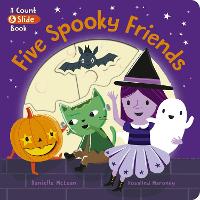 Book Cover for Five Spooky Friends by Danielle McLean