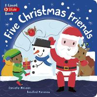 Book Cover for Five Christmas Friends by Danielle McLean