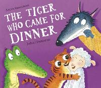 Book Cover for The Tiger Who Came for Dinner by Steve Smallman