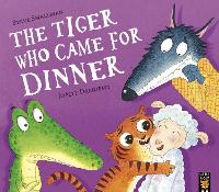 Book Cover for The Tiger Who Came for Dinner by Steve Smallman