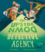 Book Cover for The Upside-Down Detective Agency by Ellie Hattie