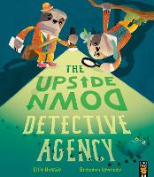 Book Cover for The Upside Down Detective Agency by Ellie Hattie