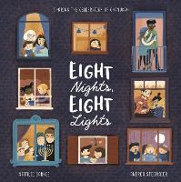 Book Cover for Eight Nights, Eight Lights by Natalie Barnes