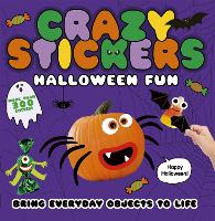 Book Cover for Crazy Stickers: Halloween Fun by Danielle McLean