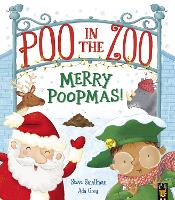 Book Cover for Poo in the Zoo: Merry Poopmas! by Steve Smallman