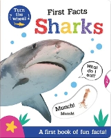 Book Cover for First Facts Sharks by Georgie Taylor