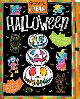 Book Cover for Scratch and Draw Halloween by Arthur Over