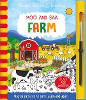 Book Cover for Moo and Baa - Farm by Jenny Copper