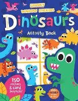 Book Cover for Window Sticker Dinosaurs by Alice Barker