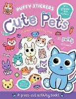 Book Cover for Puffy Sticker Cute Pets by Kit Elliot