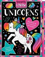 Book Cover for Scratch and Draw Unicorns by Lisa Regan