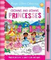 Book Cover for Crowns and Gowns - Princesses by Lisa Regan