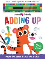 Book Cover for Animal Friends Adding Up by Georgie Taylor