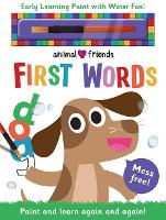 Book Cover for Animal Friends First Words by Georgie Taylor