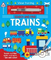 Book Cover for Search and Find Trains by Georgie Taylor