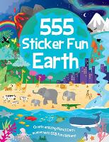 Book Cover for 555 Sticker Fun - Earth Activity Book by Oakley Graham