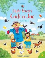 Book Cover for Cyfres Cae Berllan: Llyfr Sticeri Cadi a Jac Sticker Book by Jessica Greenwell