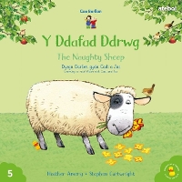 Book Cover for Cyfres Cae Berllan: Y Ddafad Ddrwg / The Naughty Sheep by Heather Amery