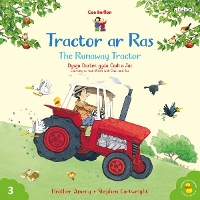 Book Cover for Cyfres Cae Berllan: Tractor ar Ras / The Runaway Tractor by Heather Amery