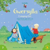 Book Cover for Cyfres Cae Berllan: Gwersylla / Camping Out by Heather Amery