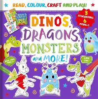 Book Cover for Dragons, Dinosaurs, Monsters and More by Igloo Books
