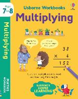 Book Cover for Usborne Workbooks Multiplying 7-8 by Holly Bathie