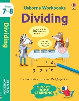 Book Cover for Usborne Workbooks Dividing 7-8 by Holly Bathie