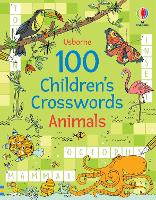 Book Cover for 100 Children's Crosswords by Phillip Clarke