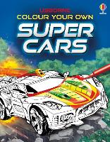 Book Cover for Colour Your Own Supercars by Sam Smith