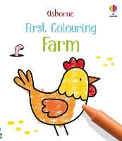Book Cover for First Colouring Farm by Kate Nolan