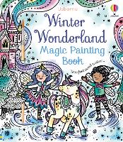 Book Cover for Winter Wonderland Magic Painting Book by Abigail Wheatley