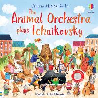 Book Cover for The Animal Orchestra Plays Tchaikovsky by Sam Taplin