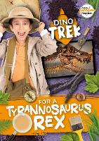 Book Cover for Dino-Trek for a Tyrannosaurus Rex by Shalini Vallepur, Danielle Webster-Jones