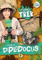 Book Cover for Dino-Trek for a Diplodocus by Shalini Vallepur