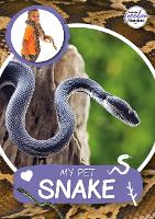 Book Cover for My Pet Snake by William Anthony