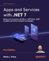 Book Cover for Apps and Services with .NET 7 by Mark J. Price