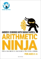 Book Cover for Arithmetic Ninja for Ages 5-6 Maths activities for Year 1 by Andrew Jennings, Sarah Farrell