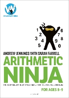 Book Cover for Arithmetic Ninja for Ages 8-9  by Andrew Jennings, Sarah Farrell