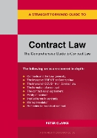 Book Cover for A Straightforward Guide To Contract Law by Peter Clarke