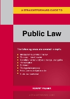 Book Cover for A Straightforward Guide To Public Law: Revised Edition 2023 by Robert Franks