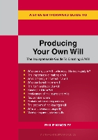 Book Cover for A Straightforward Guide To Producing Your Own Will by Philip Kingsley