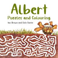 Book Cover for Albert Puzzles and Colouring by Ian Brown